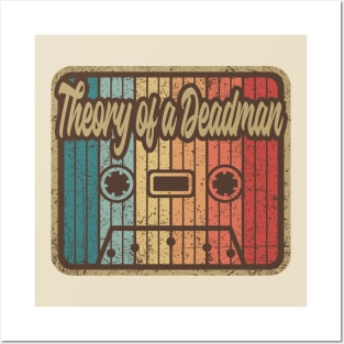 Theory of a Deadman Vintage Cassette Posters and Art